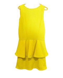 Yellow Party Wear Mini Dress From Karma Fashion