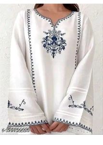 Elegant Embroidered Kurta
