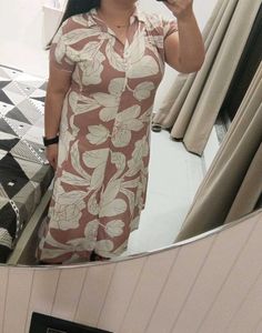 Floral Print Dress Cotton
