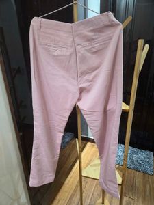 Pink Casual Pants