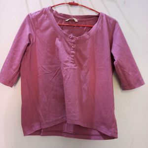 Buttoned Top