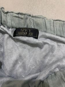 Y2K Ombre Dark Green Maxi Skirt