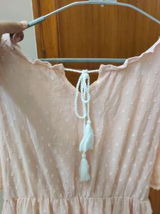 New Off shoulder dress L size