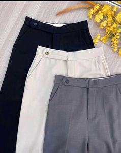 High-Waisted Trousers