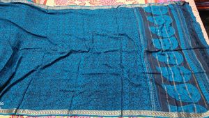 Elegant Blue Mysoore Silk Saree