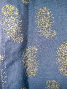 Elegant Blue Embroidered Kurta