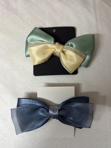 Handmade Cute Bow Hair Clips (Set of 2)