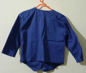 Blue Button-Down jacket