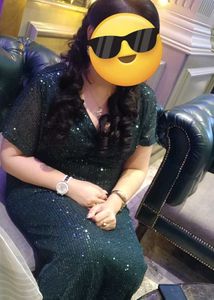 Elegant cocktail Dress cum Gown