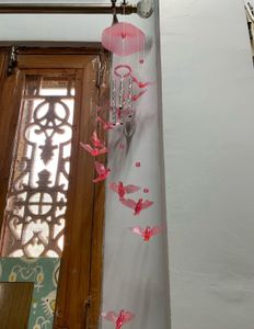 Pink Wind chimes