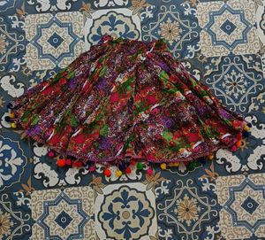 Multicolour Girls Skirt