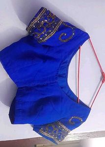 price dropped on Elegant Blue Saree