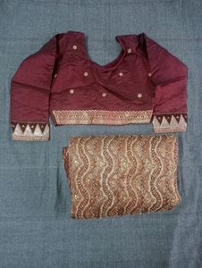 Bridal Saree Heavy Work
