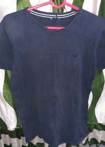 Navy Blue Allen Solly T-Shirt