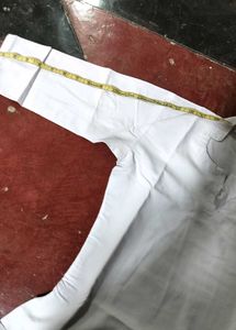 White Uniform For School Going Girls With Pyjama