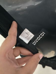Branded Black Velvet Sleeveless Mini Dress