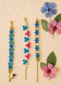 ⚡Beaded Flower Bracelet Set