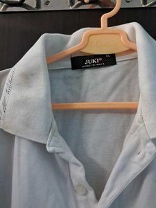 White polo t-shirt