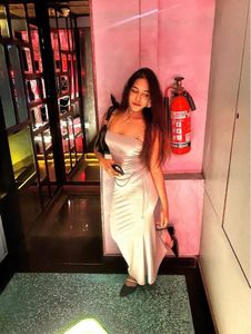 Savana Grey Fistail Dress