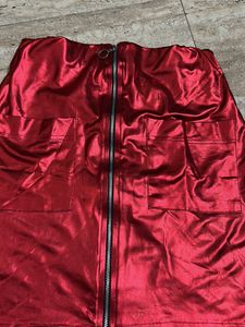 Leather skirt