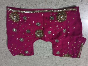 Gorgeous Pink Embellished Saree