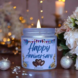 GLOWMINATi Happy Anniversary Scented Candle 110gm