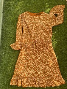 It Is A Brown Dress