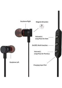 Bluetooth Wireless Earphones With Data Cable