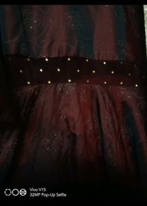 Designer Gown With Dupatta