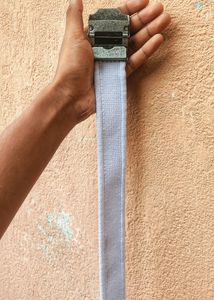 Armani White Authentic Belt