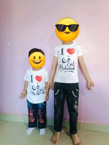 Eid Mubarak TShirt Combo Of TWo