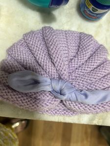Winter Woollen Baby Girl Cap