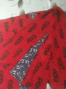 Red Maxi ❤ With Duppata
