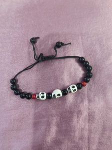 Skull Bead Bracelet