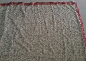 Elegant cream saree