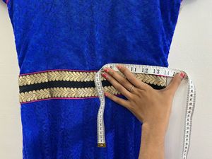Blue Anarkali