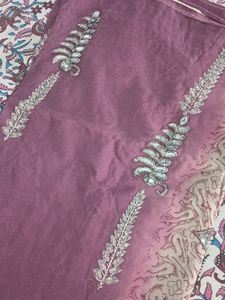 New Mirror And Squance Worked Saree