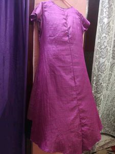 Purple Embellished Dress