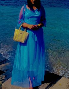 Light Blue Occasion Dress