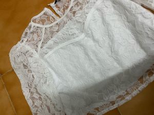Laced Crop Top