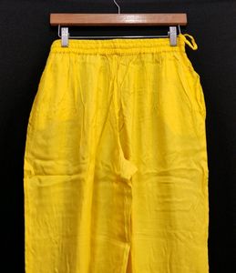 Women Yellow Kurti Set |  Length 47 Of Kurta