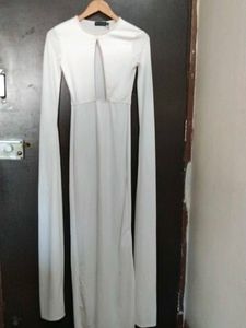 White Cutout Bodycon Dress