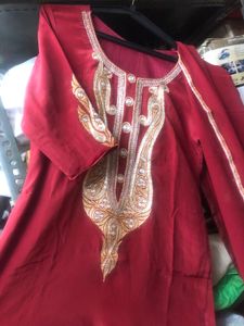 Embroidered Kameez Set-price drop