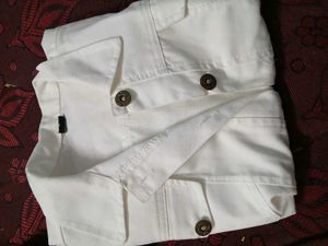 White Denim Jacket