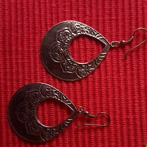 9 Pair Earring Bundle - Metal, Stone &amp; Glass