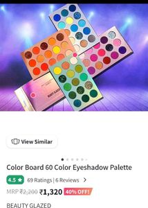 Beauty Glazed Color Board