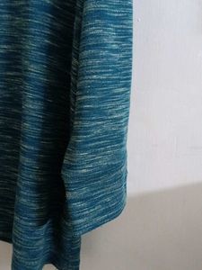 Cozy Teal Long Sleeve Top