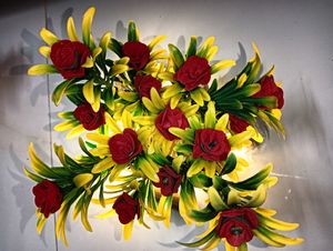 Artificial Flowers Pot(4pec)