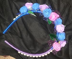 Handmade Flower Head Band For Girls