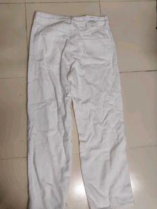 White Wide Leg Jeans